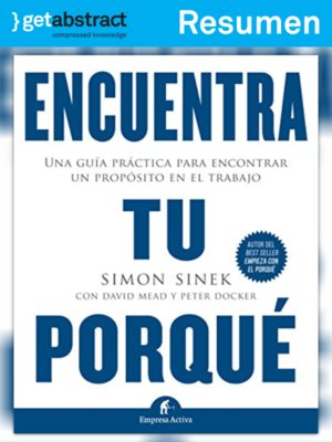 cover image of Encuentra tu porqué (resumen)